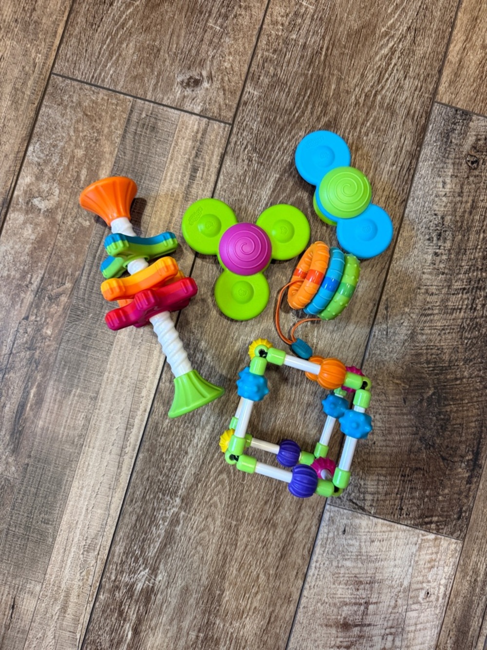 Colorful Sensory Activity Toy Set for Toddlers - Bright Multicolor